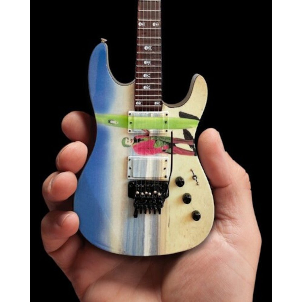 METALLICA メタリカ - Kirk Hammett ”Joker Surfs Up” Miniature Guitar Replica Collectible / ミニチュア楽器 - PGS